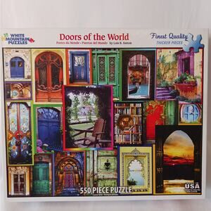 "Doors of the World" 550 Piece Puzzle by White Mountain